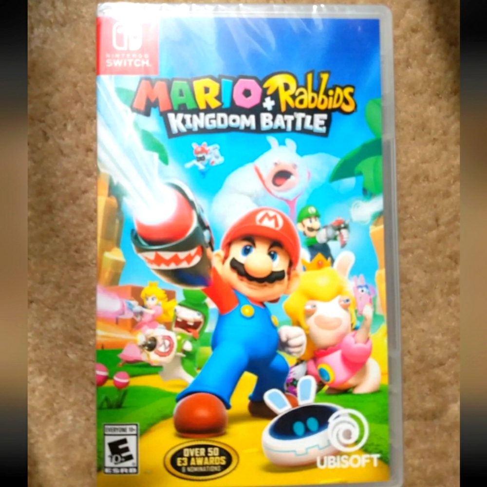 NWT Mario + Rabbids Kingdom Battle for Nintendo Switch